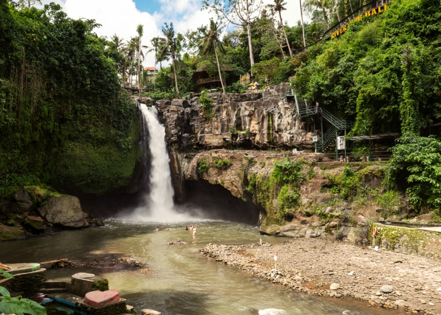 Air Terjun Tegenungan Waterfall near Ubud, Bali - beginner friendly