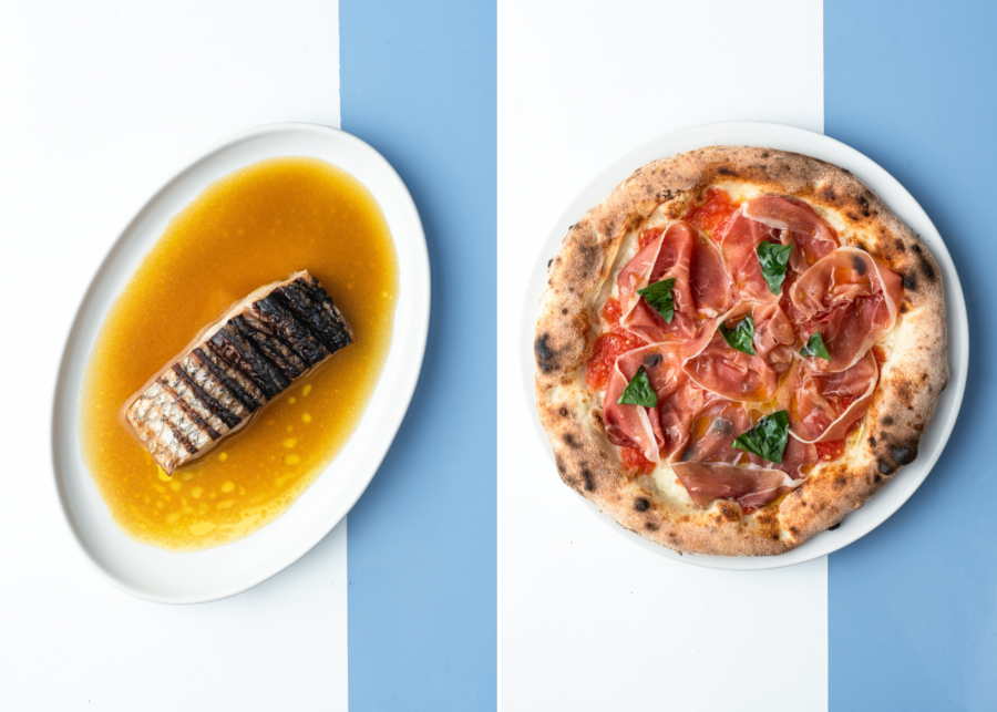 Food from the new menu at Da Maria - the best Italian restaurant in Seminyak Bali Indonesia