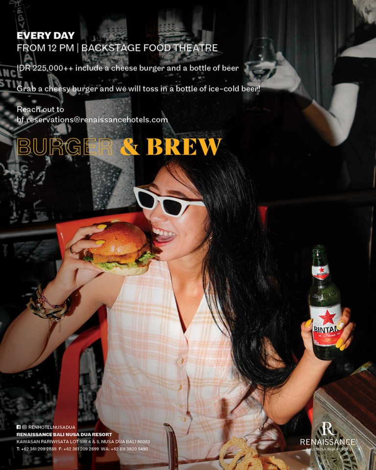 Burger & Brew at Backstage Food Theatre | Honeycombers