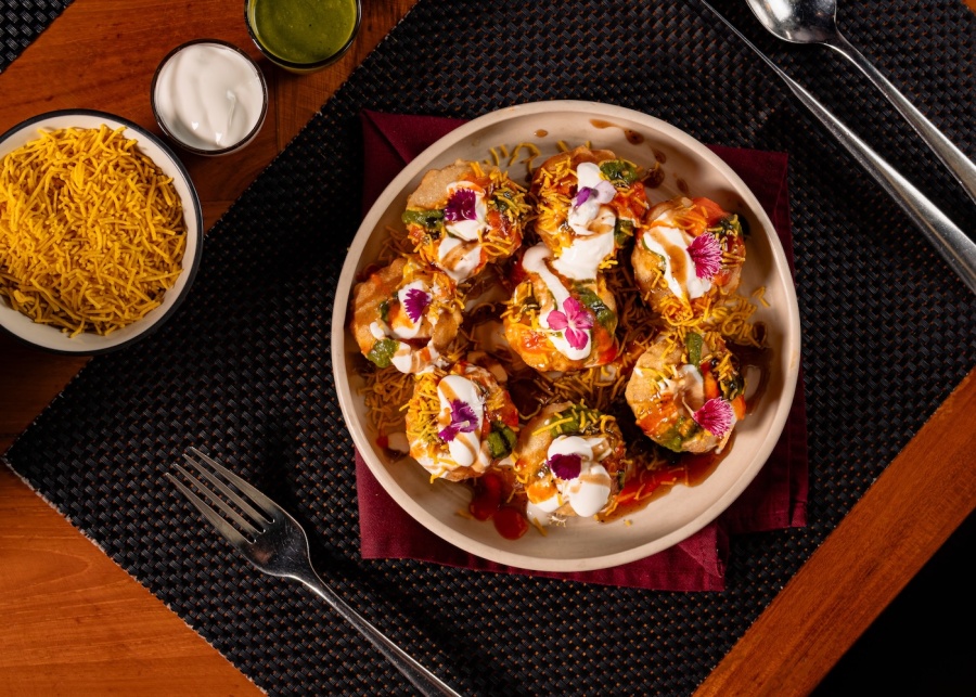 Colourful Indian food from Spice Mantraa - an Indian restaurant in Seminyak and Kuta, in Bali, Indonesia