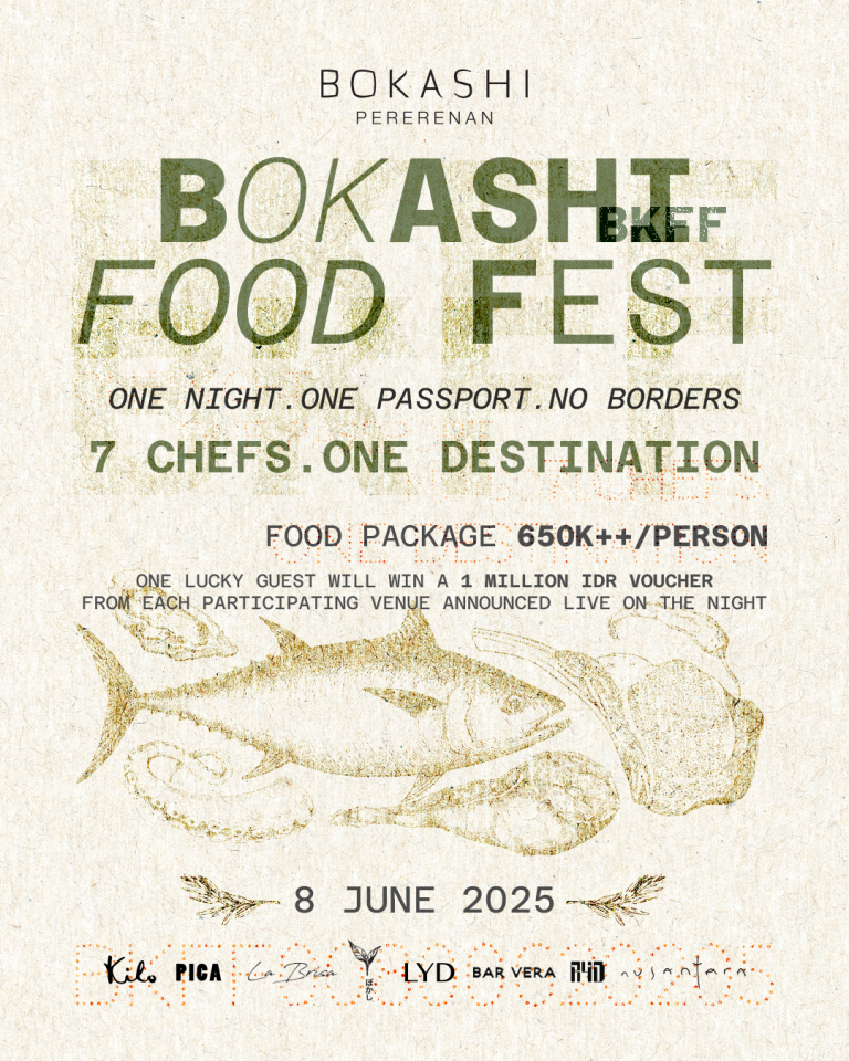 BKFF – Bokashi Food Fest at Bokashi Pererenan | Sunday, 8th June 2025