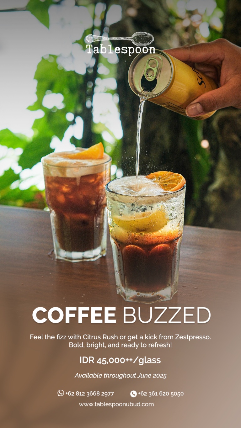Coffee Buzzed at Tablespoon Ubud