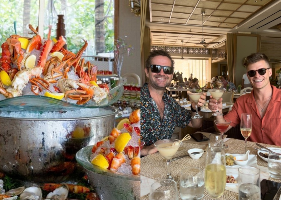 Soleil Mediterranean restaurant at Mulia Resort in Nusa Dua, Bali, Indonesia