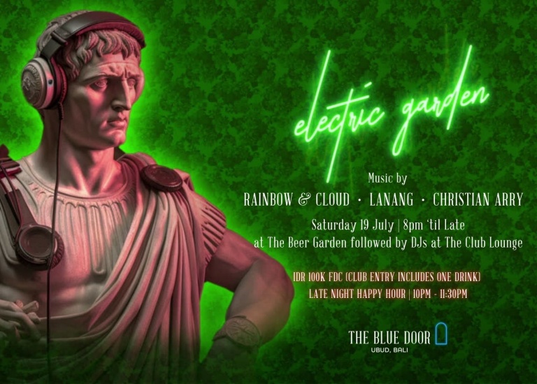 Electric Garden Party at The Blue Door | Honeycombers