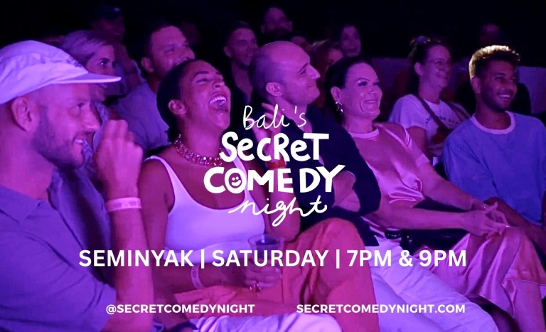 Secret Comedy Night in Seminyak – 7PM & 9PM