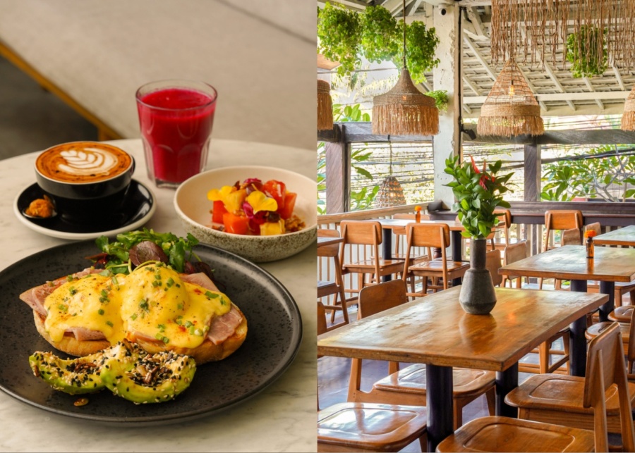 Watercress Cafe in Ubud Monkey Forest in Bali, Indonesia