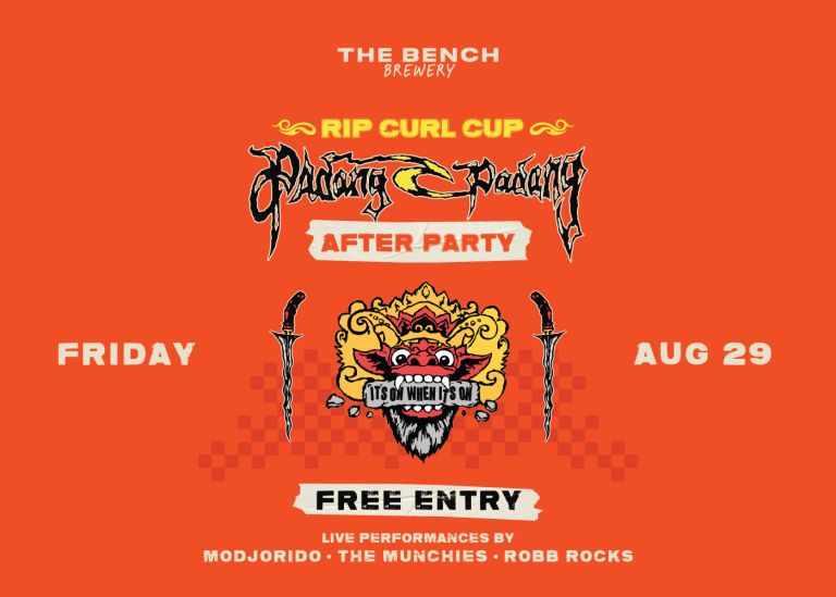 Rip Curl Cup After Party Lands at The Bench Brewery