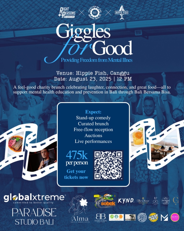 Giggles for Good at Hippie Fish | Honeycombers