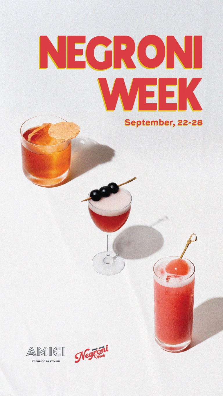 Negroni Week at Amici