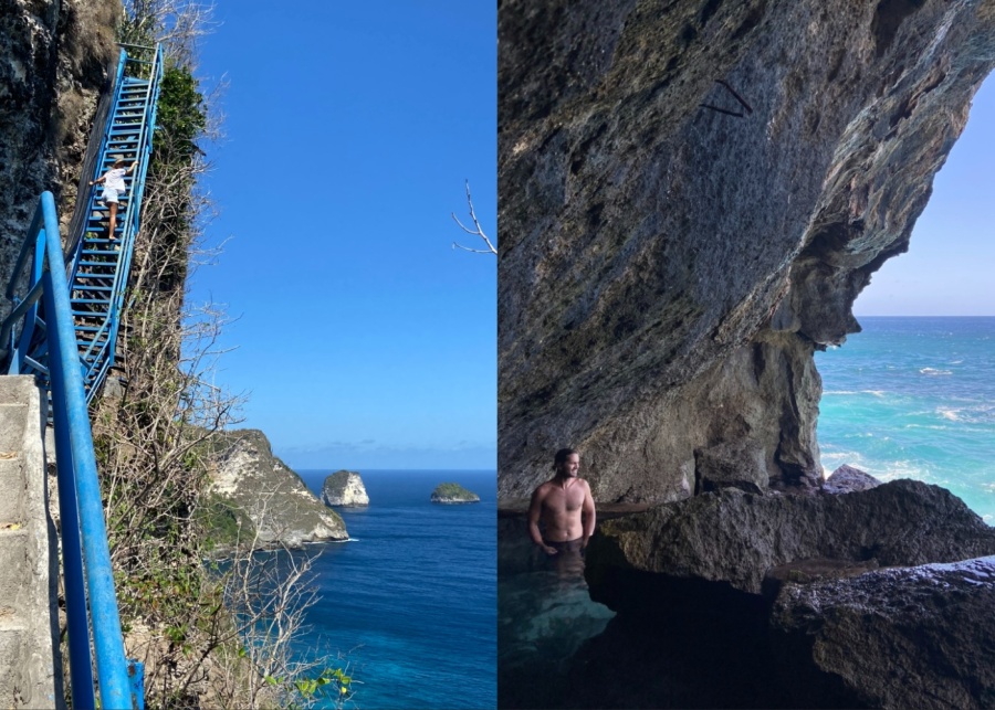 Peguyangan on Nusa Penida Island in Bali, Indonesia