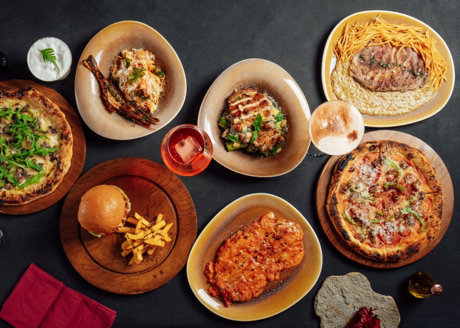 Italian food at Cantina Classe, a new restaurant in Ubud, Bali, Indonesia