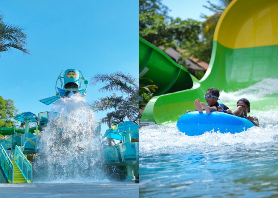 Aquaplay and Mini Boomerang - new rides at Waterbom Waterpark in Kuta Bali, opening in 2025
