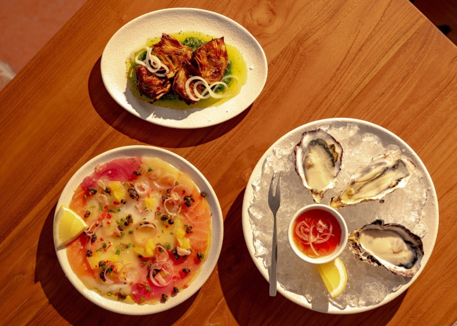 Coastal Italian food at Osteria Luna, a new restaurant in Uluwatu, Bali, Indonesia