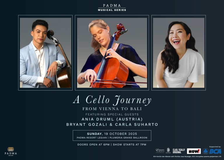 Padma Musical Series presents A Cello Journey — From Vienna to Bali