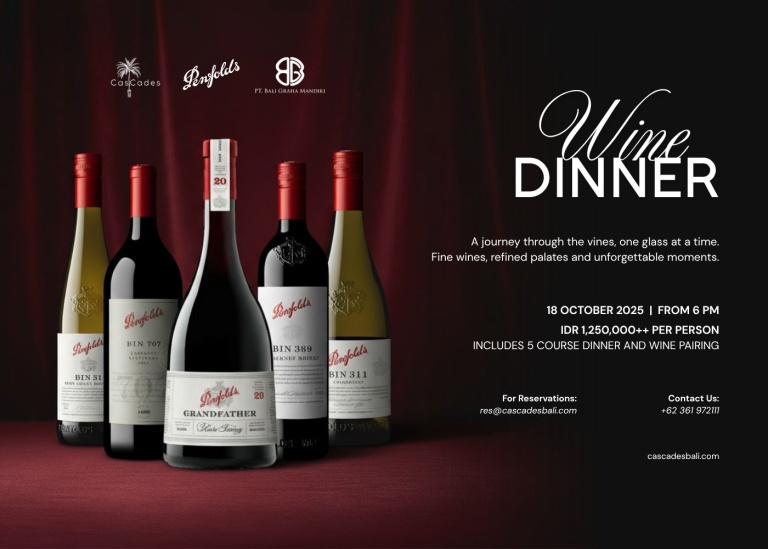CasCades X Penfolds Wine Dinner | Honeycombers