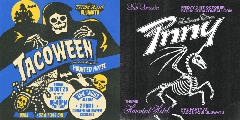From Tacos to the Dancefloor: Haunted Night at Tacos Aqui Uluwatu and Club Corazon