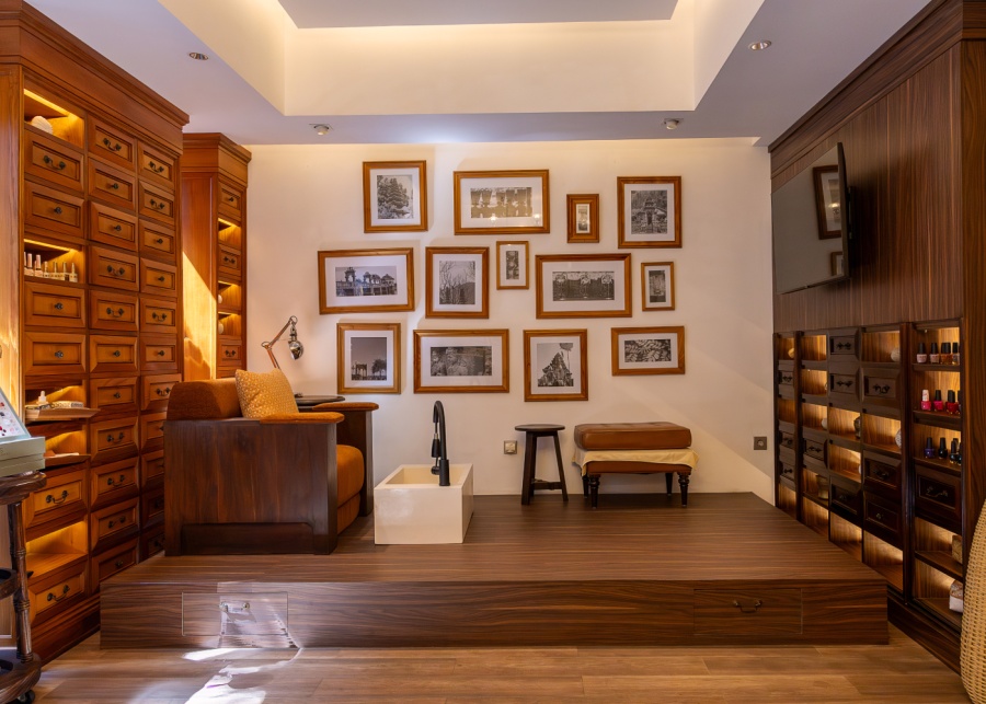 Pedicure station at Sava Spa, Hotel Indigo Bali Seminyak Beach, Indonesia