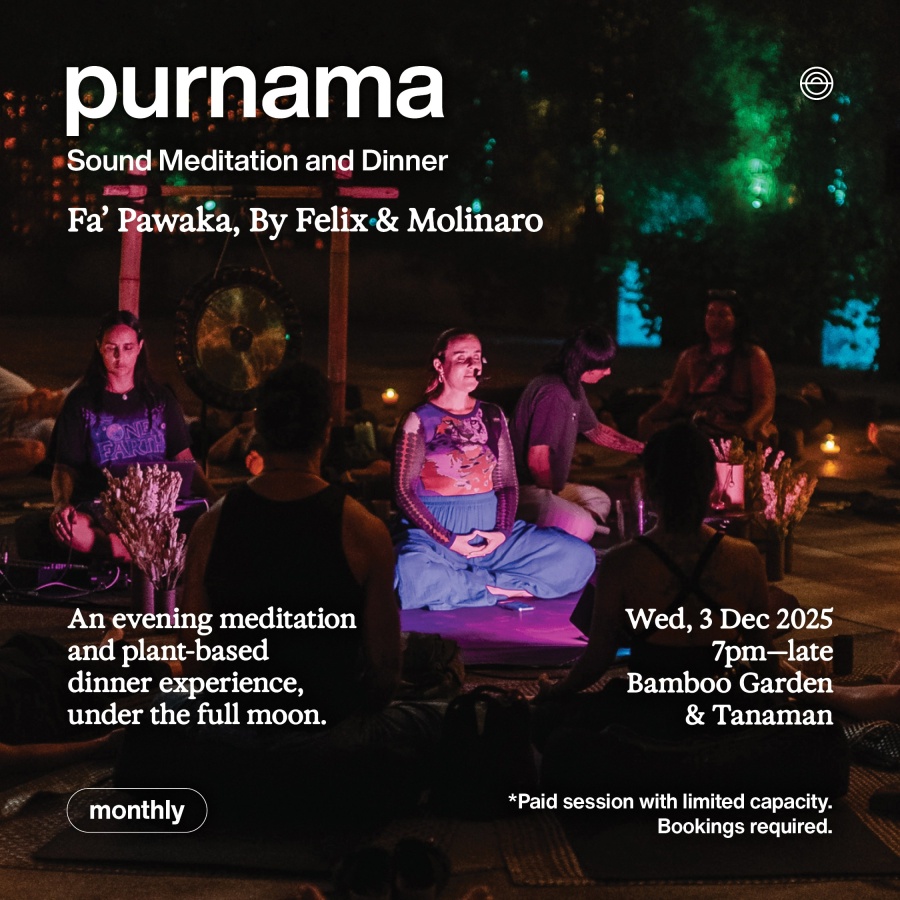 Purnama: Live Sound Meditation and Plant-Based Dinner