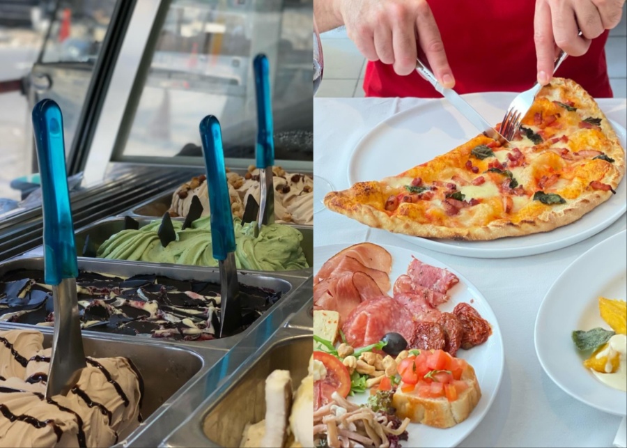 The Instagram-viral gelato, pizza and antipasti at Massimo Italian Restaurant in Sanur, Bali, Indonesia