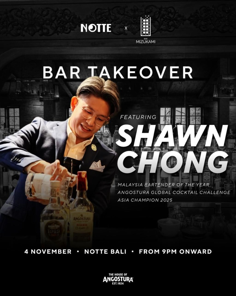 Bar Takeover at NOTTE Bali