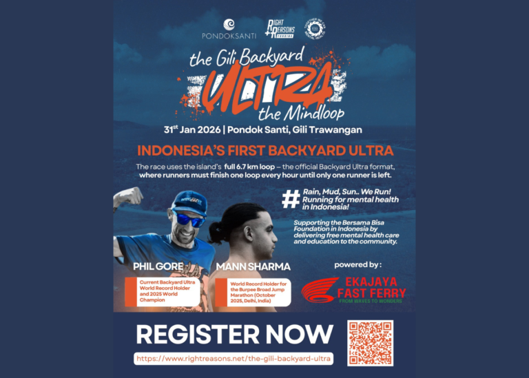 Gili Backyard Ultra: The Mindloop Powered by Ekajaya Fast Ferry