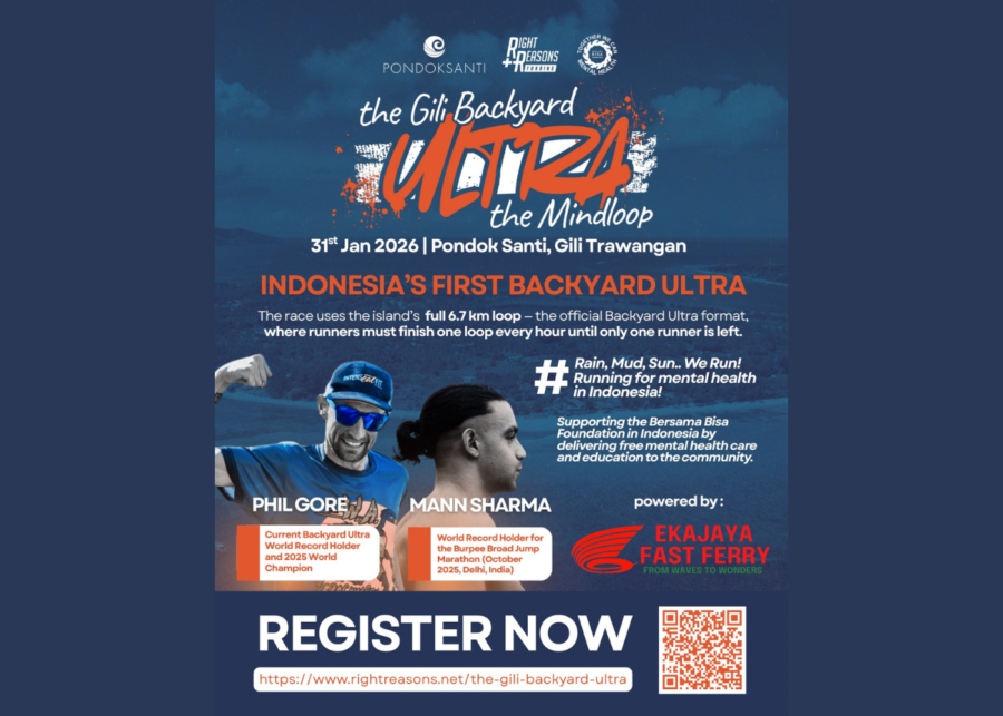 Gili Backyard Ultra: The Mindloop Powered by Ekajaya Fast Ferry