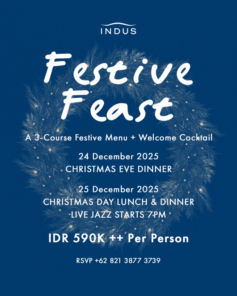 Indus Festive Feast: A Christmas Dining Experience in Ubud