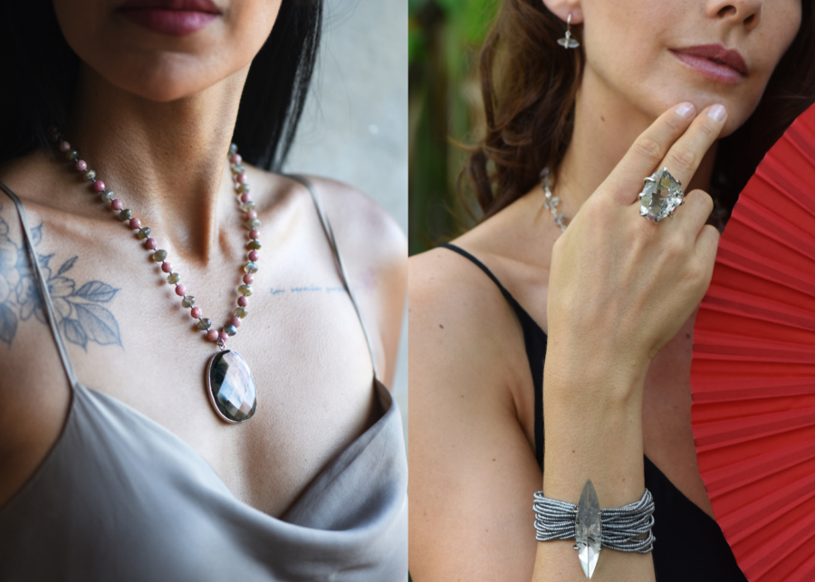 Anna Michielan crystal jewellery store in Bali, Indonesia