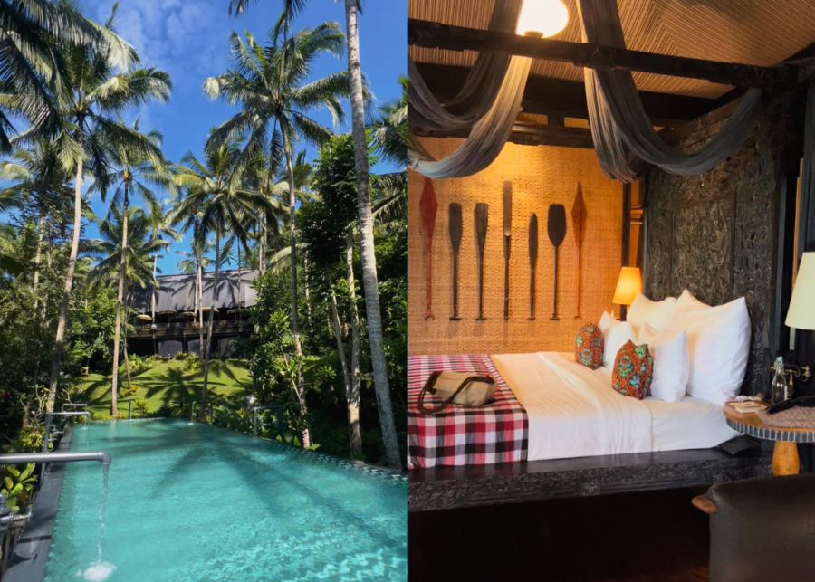 Capella, luxury hotel and five-star glamping resort in Ubud, Bali, Indonesia.