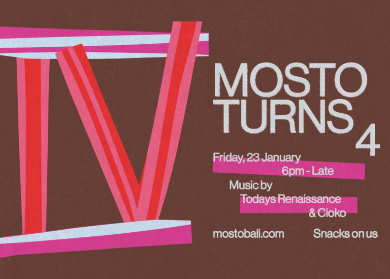 MOSTO’S 4TH BIRTHDAY