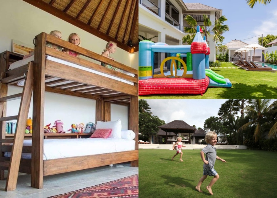 The best family friendly villas in Bali indonesia - for holiday with kids