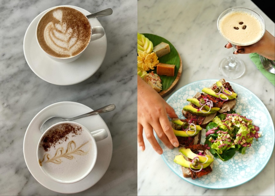 coffee, vegan and vegetarian food at Terra cafe in Kuta Lombok - best for healthy breakfast, brunch and lunch