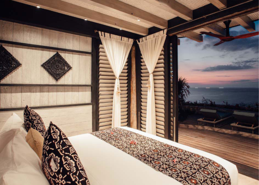 The ocean deluxe view overlooking the sea from Suarga Padang Padang Pecatu, Uluwatu, Best Romantic Hotels in Bali
