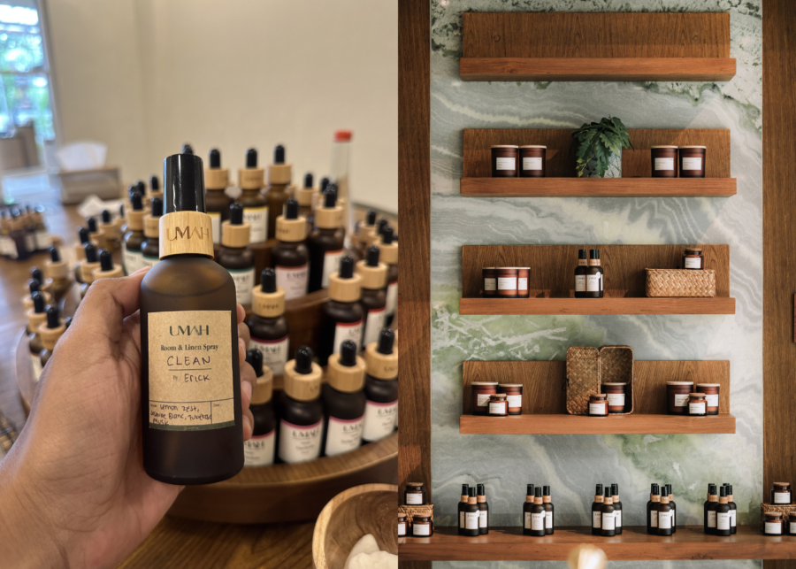 The interior of Umah Living Workshop Spray Kerobokan, Bali, Indonesia