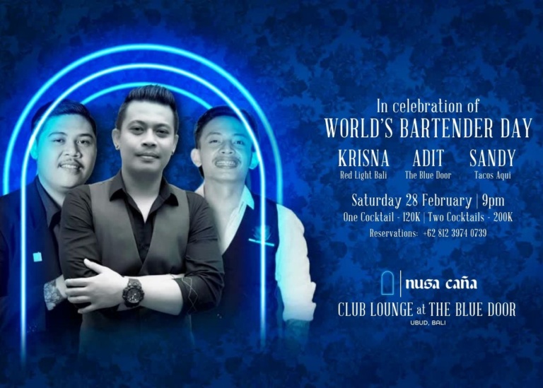 Celebrate World’s Bartender Day at The Blue Door