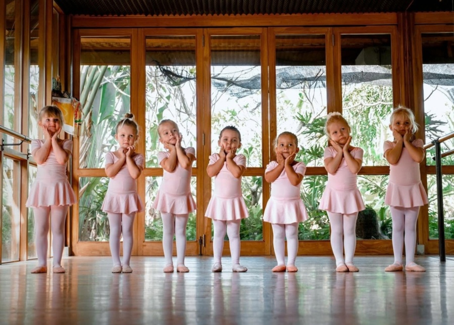 Ballet class for kids at Just Dance Bali in Canggu