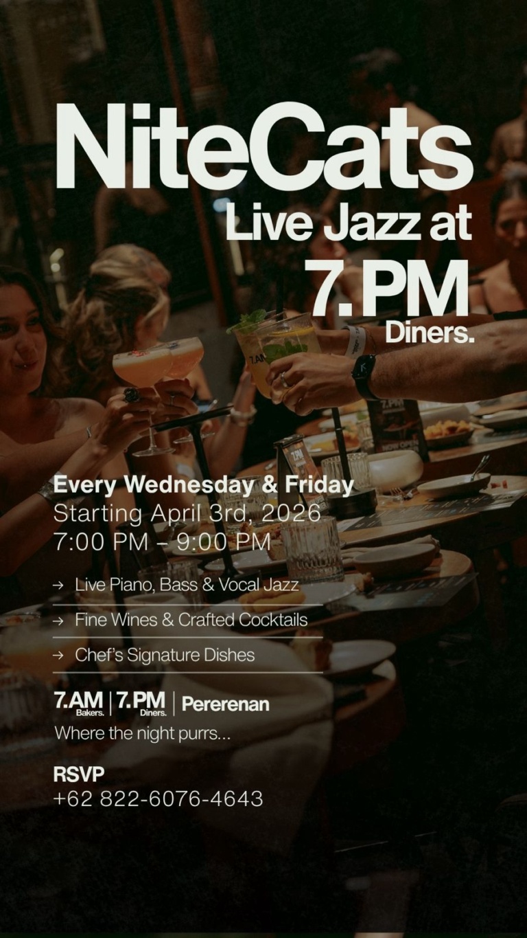 NiteCats — Live Jazz Evenings at 7AM | 7PM Pererenan