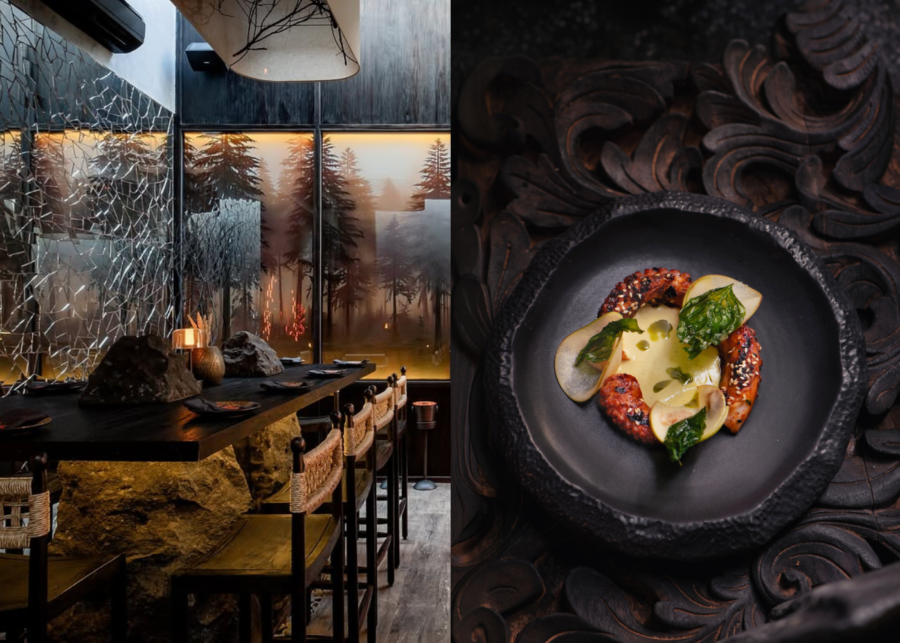 The ambiance and food at ORYn, one of the newest and best restaurants in Ubud Bali