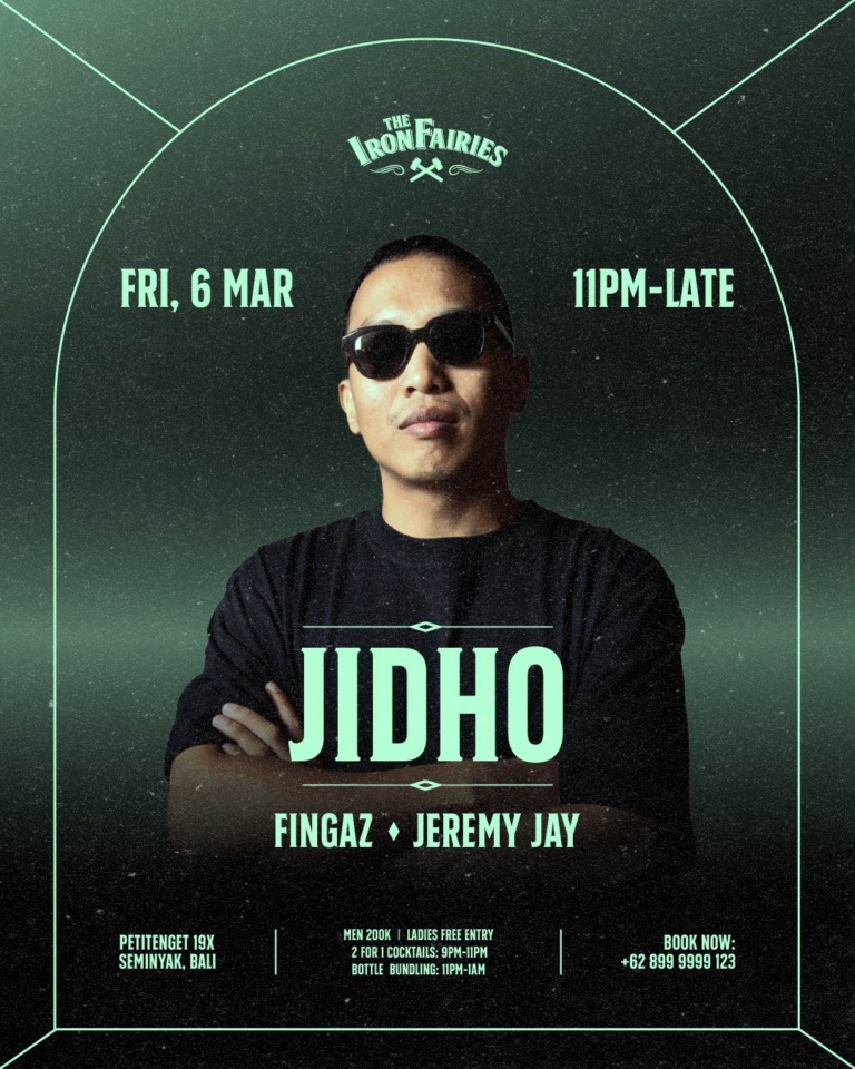 JIDHO, LIVE AT THE IRON FAIRIES BALI