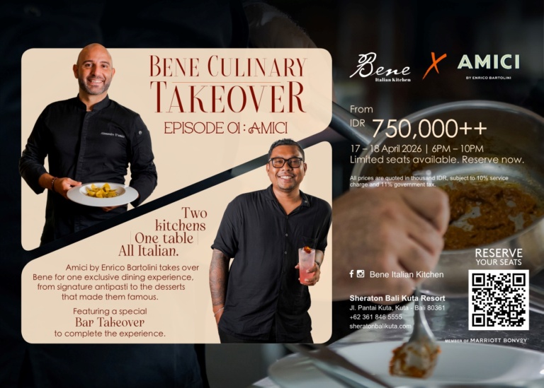 Bene Culinary Takeover Episode 01: Amici | Italian Dining Experience in Kuta Bali