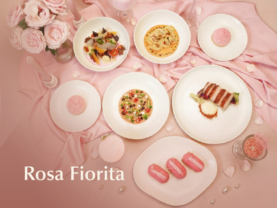 Prego Brunch Rosa Fiorita