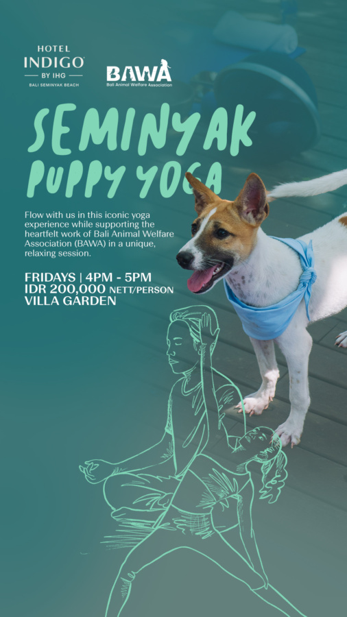 Seminyak Puppy Yoga