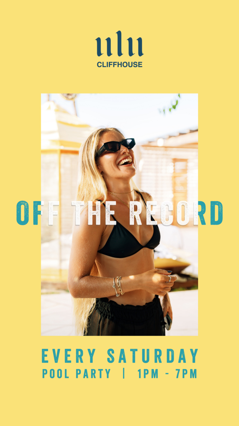 OFF THE RECORD: Sunset Pool Party in Uluwatu