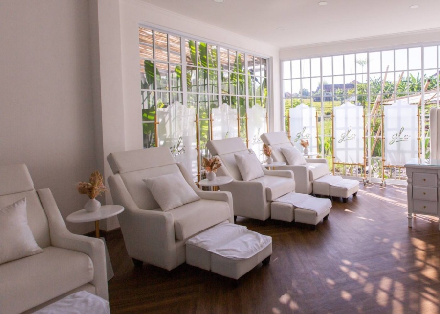 Interior at Glo Spa in Echo Beach, Canggu, Bali