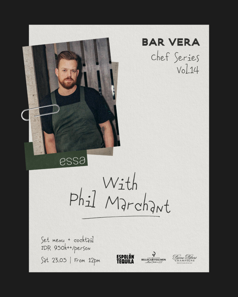 Chef Series Vol. 14:  Bar Vera Pererenan x ESSA Brisbane