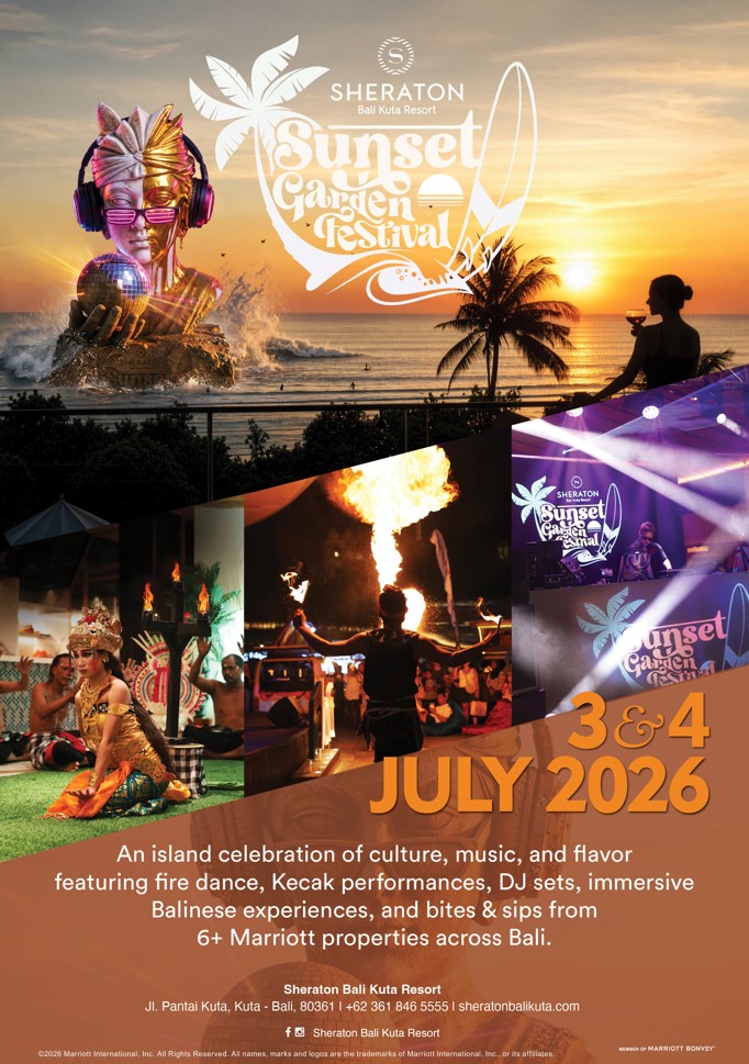 Sheraton Bali Kuta Resort – Sunset Garden Festival 2026