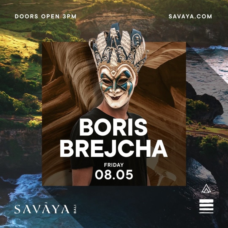 Boris Brejcha Fri May 8th 2026 at Savaya Bali