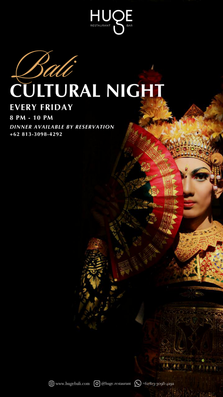 Bali Cultural Night at HUGE Restaurant & Bar