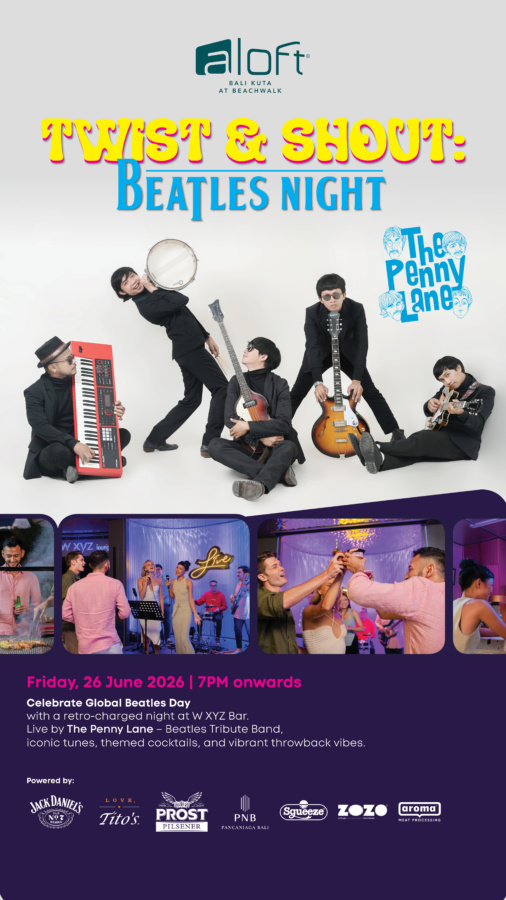 Twist & Shout: Beatles Night at Aloft Bali Kuta