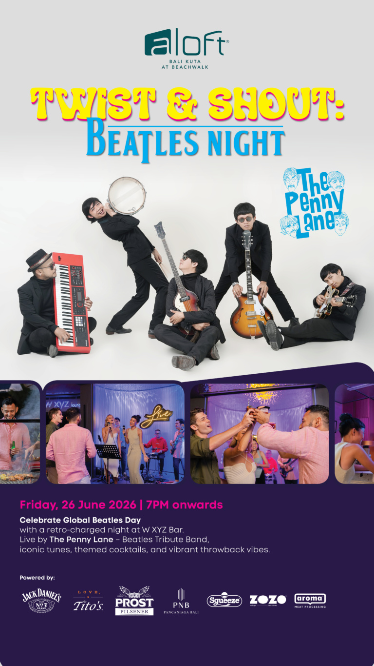 Twist & Shout: Beatles Night at Aloft Bali Kuta